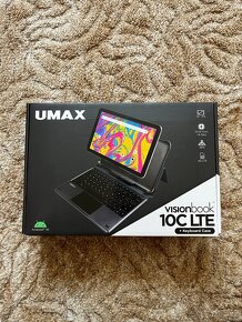 Tablet UMAX Visionbook 10c LTE + klávesnice, nabíječka - 2