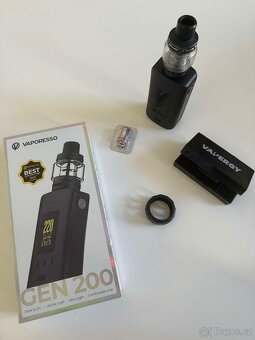 Elektronka, Vapo VAPORESSO Gen 200 + vybavení - 2