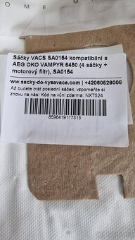 Sáčky pro AEG Vampyr 6450 - 2