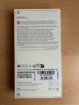 iPhone 16 Pro Max 256GB, nerozbalený - 2