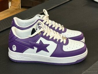 Boty A Bathing Ape, Bape Sta #4 M1 Purple), 41 (US 8) - 2