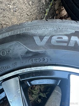 ALU kola 15" 6,5J ET35 + letní pneu Hankook 195/65/R15 - 2