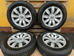 Zimní sada 5x112 r17 + pneu 215/65/17 Audi,VW,Seat,Škoda - 2