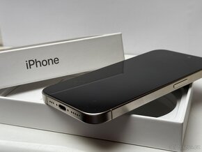 Prodám iPhone 15 Pro 128GB, přírodní titán - 2