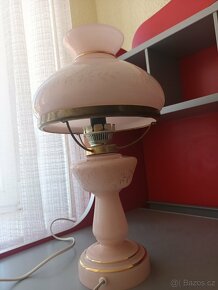 Růžová lampa - 2