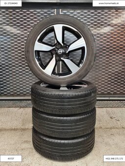 Original Nissan Qashqai Letný komplet 5x114.3 R18 1202 - 2