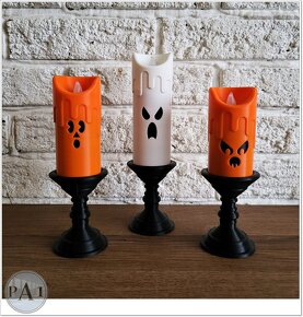 Halloween - Spooky candles - 2