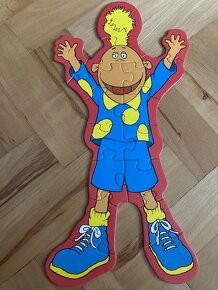 3 x velká postava Tweenies, puzzle, 42+44+46 cm, nehrané - 2