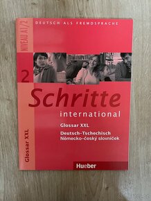 Schritte international 2 Glosar XXL německo-český slovníček - 2