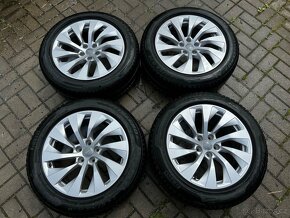 Alu disky r18 5x112 Audi 225/55 Pirelli zimní - 2