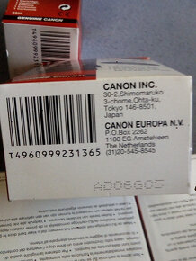 Inkoustová cartridge Canon BX-20, černá, originál - 6 kusů - 2