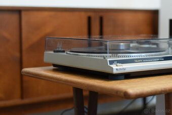 automatický gramofon Technics sl-qd33 stříbrný - 2