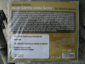 2 CD: Osudy dobrého vojáka Švejka /M. Donutil/ - NEROZBALENÉ - 2