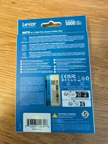 LEXAR NM710 1TB M.2 2280 SSD - NOVÝ, NEROZBALENÝ - 2