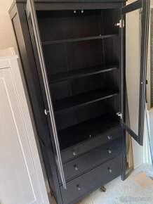 IKEA Hemnes vitrína - černohnědá - 2