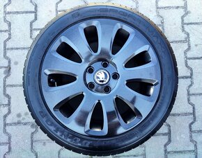 Alu kola originál Škoda Superb II, Octavia III 5x112 R17 - 2