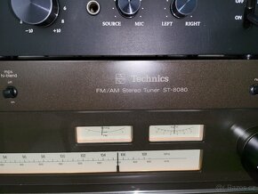 Prodám super tuner Technics SA-8080, klasika, těžký a kvalit - 2