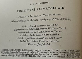 Komplexní klimatologie - L. A. Čubukov - 2