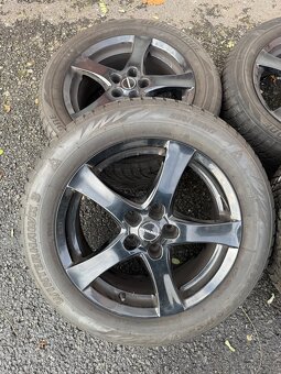 Alu zimní sada Borbet 225/55/17 R17 Opel 5x115 - 2