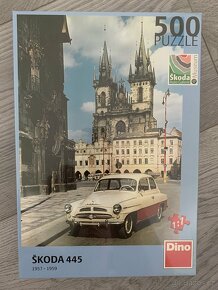 Historické puzzle SKODA - 2