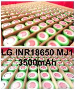 Baterie LG INR18650 MJ1 3500mAh 18650 LiIon Doprava ZDARMA - 2