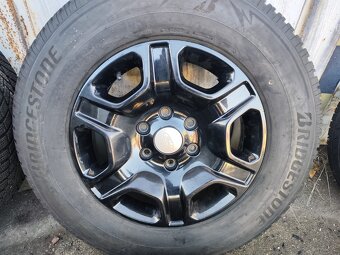 17"černá zimní alu sada 6x139 origo Ford Ranger 265/65 Brid - 2