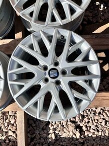 5x100 R16 originál alu disky Seat Ibiza - TOP STAV - 2