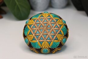 Mandala "Flower of Life" DotArt, akryl - 2