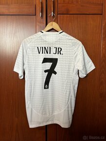 Fotbalový dres Real Madrid 2024/25 - Vini Jr 7 - 2