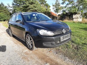 VW Golf VI Variant1.6 TDI,77KW. "VÁNOČNÍ CENA". - 2