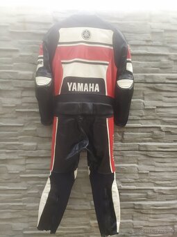 Dvoudílná kožená kombinéza YAMAHA GYTR DAINESE - 2