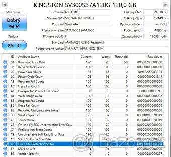 SSD Kingston 120GB - 2