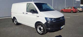 Transporter T6 2.0 tdi 75kw rok 8/2019 3 místa klima 284000 - 2