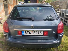 Prodám PEUGEOT 407, 2.2 benzin, 116kw-SW, šedá metal - 2