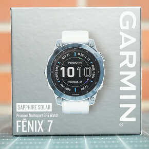 Garmin Fenix 7 Sapphire Solar 47mm Titanium Mineral Blue - 2