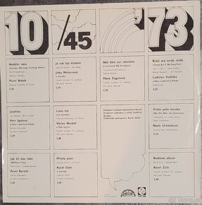 LP SUPRAPHON - Výběr 10-45, rok 1973 - 2