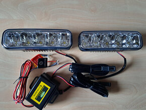 Světla pro denní svícení AURORA- DRL-2x5 LED.12/24V. - 2