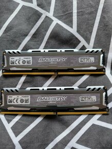 Crucial 2x 8GB DDR4 2666MHz CL16 Ballistix Sport LT Grey - 2