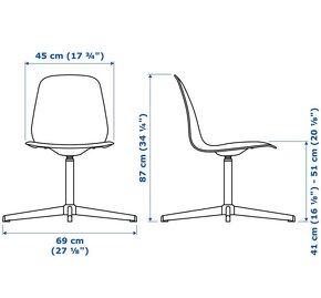 Otočná židle Ikea - 2