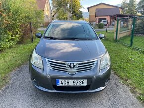 Toyota Avensis 2.0D4D 93kW - r.v. 2009 - plně pojízdné - 2