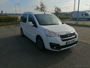 Peugeot Partner Tepee1.6 HDi, nové v ČR, DPH,tažné - 2