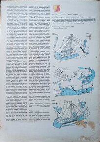 Vystřihovánky - starověké lodi - 2