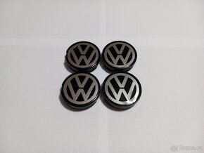 Středové krytky VW 55x52mm staré typy alu - 2