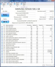 Funkčni 3,5" HDD SAMSUNG HD502IJ SN-S13TJ90S321358 , 500GB - 2