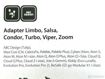 ABC Design Adaptér Limbo, Salsa, Condor, Turbo, Viper, Zoom - 2