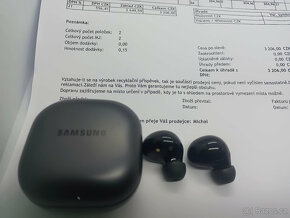 Sluchátka Samsung Galaxy Buds2 SM-R177, doklad, záruka - 2