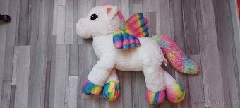 velký bílý Unicorn, 80 cm - 2