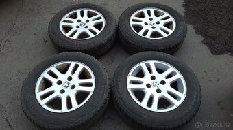 90% orig. letní ALU kola 15" 4x108 Peugeot 307 - 2