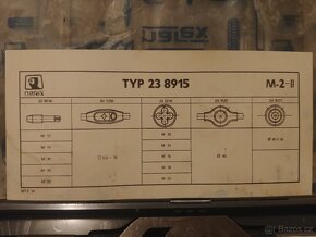 Sada zavitníků narex M2-II NO - 2