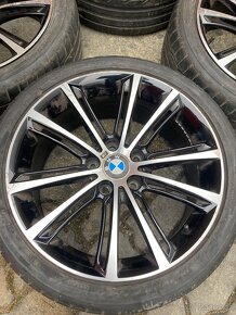 Alu disky 5x120 z vozu BMW, pneu letní 225/40/18 - 2